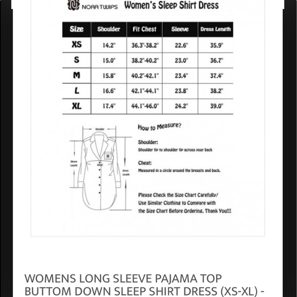 🎉HP🎉Nora Twips Black Long Sleeve Sleep Dress - Picture 4 of 9